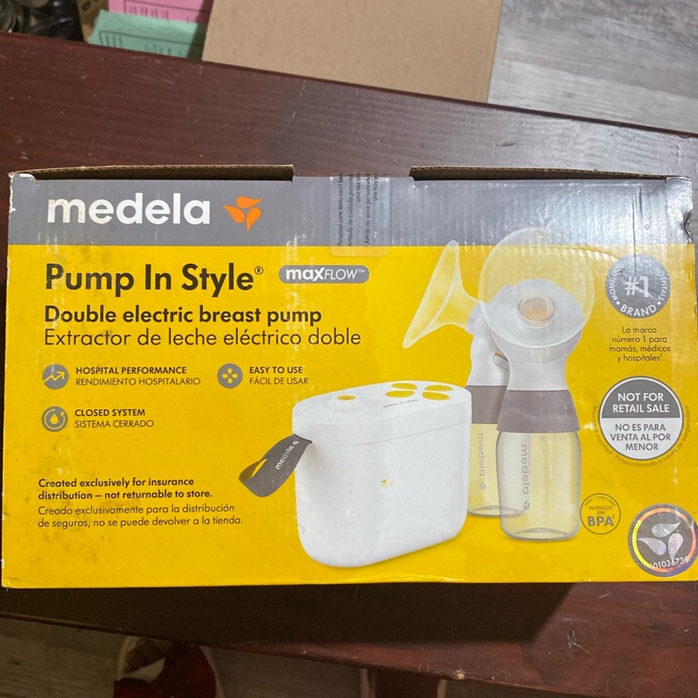 Medela pump in style max flow